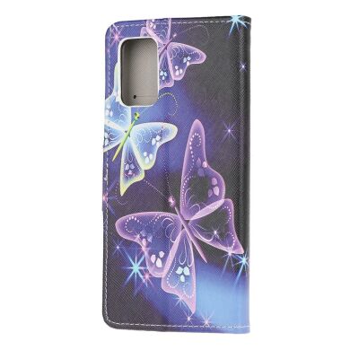 Чехол-книжка Deexe Color Wallet для Samsung Galaxy S20 FE (G780) - Vivid Butterflies