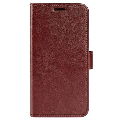 Чехол-книжка Deexe Wallet Style для Samsung Galaxy A73 (A736) - Brown