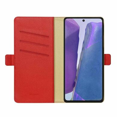 Чехол-книжка DZGOGO Milo Series для Samsung Galaxy Note 20 (N980) - Red