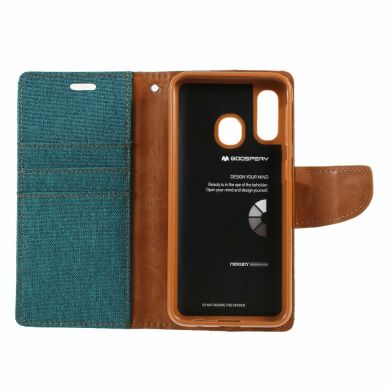 Чохол-книжка MERCURY Canvas Diary для Samsung Galaxy A40 (А405) - Green