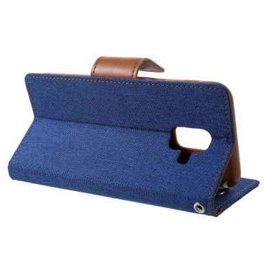 Чехол-книжка MERCURY Canvas Diary для Samsung Galaxy A6 2018 (A600) - Baby Blue