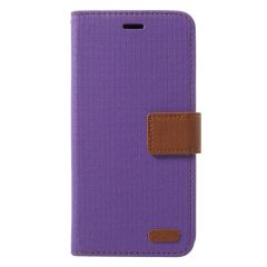 Чохол-книжка ROAR KOREA Cloth Texture для Samsung Galaxy J6 2018 (J600), Purple