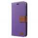 Чехол-книжка ROAR KOREA Cloth Texture для Samsung Galaxy J6 2018 (J600) - Purple. Фото 2 из 7