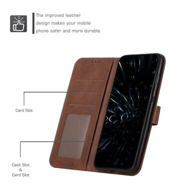 Чохол-книжка з застібкою UniCase Jet Cover для Samsung Galaxy S26 FE - Brown