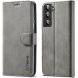 Чехол LC.IMEEKE Wallet Case для Samsung Galaxy S22 - Grey. Фото 1 из 11