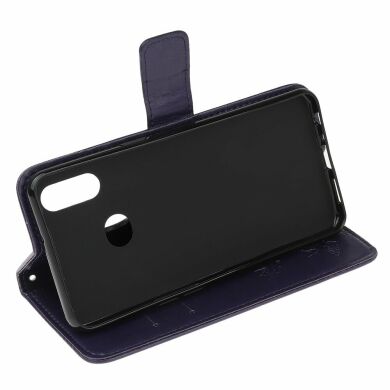 Чехол UniCase Butterfly Pattern для Samsung Galaxy A10s (A107) - Dark Purple