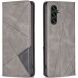Чехол UniCase Geometric Pattern для Samsung Galaxy S25 FE (S731) - Grey. Фото 1 из 9