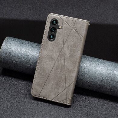 Чехол UniCase Geometric Pattern для Samsung Galaxy S25 FE (S731) - Grey