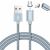 Дата-кабель Hoco U40A Magnetic MicroUSB (1m) - Grey