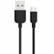 Дата-кабель Usams US-SJ098 U-Turn Series USB to MicroUSB (1m) - Black. Фото 2 из 4