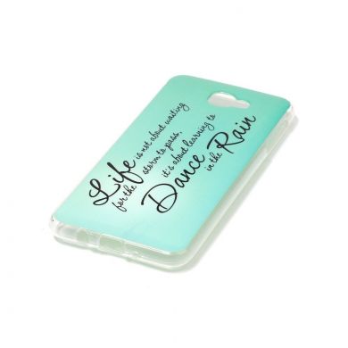 Силіконовий чохол Deexe Life Style для Samsung Galaxy J5 Prime, Live Your Life