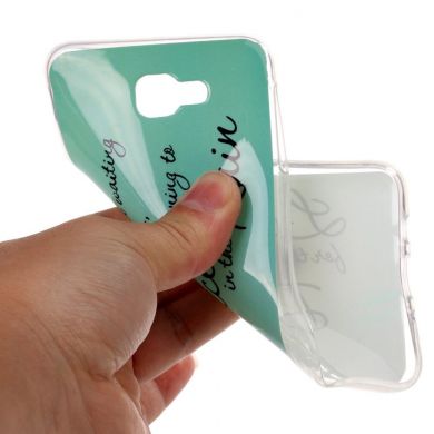 Силіконовий чохол Deexe Life Style для Samsung Galaxy J5 Prime, Live Your Life