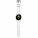 Шкіряний ремінець Deexe Classic для годинників з шириною кріплення 20мм - White