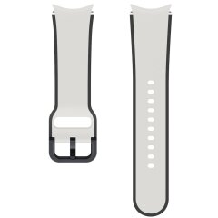 Оригинальный ремешок Two-tone Sport Band (Size S/M) для Samsung Galaxy Watch 4 / 4 Classic / 5 / 5 Pro / 6 / 6 Classic / 7 / FE (ET-STR90SJEGEU) Техническая упаковка - Sand
