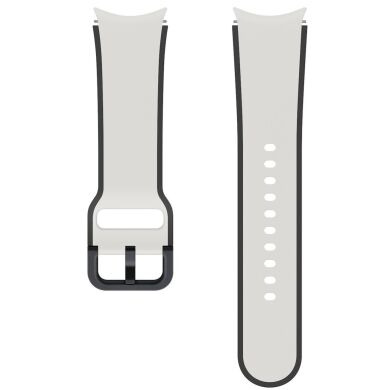 Оригинальный ремешок Two-tone Sport Band (Size S/M) для Samsung Galaxy Watch 4 / 4 Classic / 5 / 5 Pro / 6 / 6 Classic / 7 / FE (ET-STR90SJEGEU) Техническая упаковка - Sand