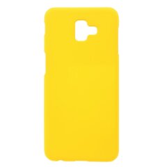 Пластиковий чохол Deexe Hard Shell для Samsung Galaxy J6+ (J610) - Yellow