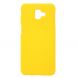 Пластиковый чехол Deexe Hard Shell для Samsung Galaxy J6+ (J610) - Yellow. Фото 1 из 3