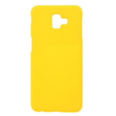 Пластиковый чехол Deexe Hard Shell для Samsung Galaxy J6+ (J610) - Yellow