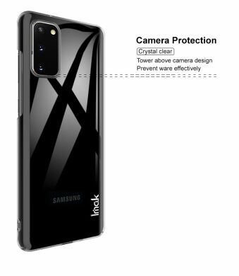 Пластиковий чохол IMAK Crystal II Pro для Samsung Galaxy S20 (G980) - Transparent
