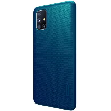 Пластиковый чехол NILLKIN Frosted Shield для Samsung Galaxy M51 (M515) - Blue