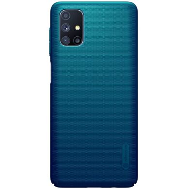 Пластиковый чехол NILLKIN Frosted Shield для Samsung Galaxy M51 (M515) - Blue