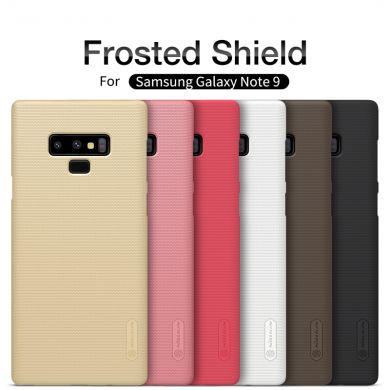 Пластиковый чехол NILLKIN Frosted Shield для Samsung Galaxy Note 9 (N960) - Brown