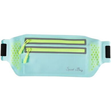 Поясная сумка Deexe Running Belt - Cyan