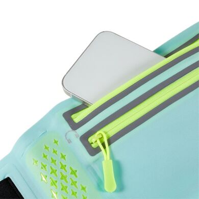 Поясная сумка Deexe Running Belt - Cyan