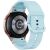 Ремешок Deexe Elino Strap для Samsung Galaxy Watch 4 / 5 / 6 / 7 / FE (40mm) - Baby Blue