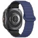 Ремешок Deexe Magnetic Band для Samsung Galaxy Watch Ultra (47mm) - Dark Blue / Black. Фото 1 из 7