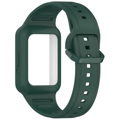 Ремешок Deexe Prime Strap для Samsung Galaxy Fit 3 - Midnight Green