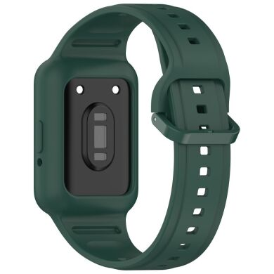 Ремешок Deexe Prime Strap для Samsung Galaxy Fit 3 - Midnight Green