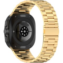 Ремінець Deexe Stainless Steel для Samsung Galaxy Watch Ultra (47mm) - Gold