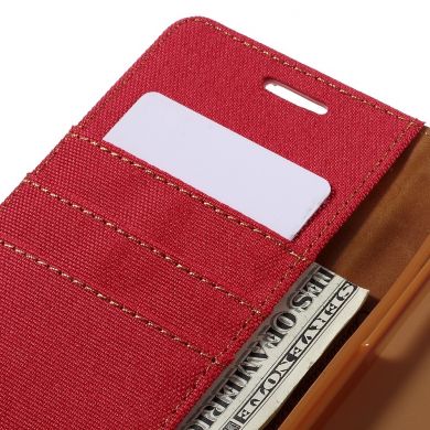 Чехол-книжка MERCURY Canvas Diary для Samsung Galaxy A5 2016 (A510) - Red