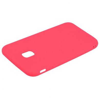 Силиконовый (TPU) чехол Deexe Soft Case для Samsung Galaxy J3 2017 (J330) - Red