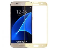 Защитное стекло AMORUS 3D Full Protect для Samsung Galaxy S7 (G930) - Gold
