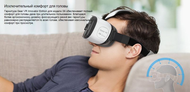 Шлем виртуальной реальности Samsung Gear VR2 (SM-R321NZWASEK)