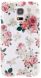 Силиконовая накладка Deexe Flower Pattern для Samsung S5 mini (G800) - Rose Pattern. Фото 1 из 6