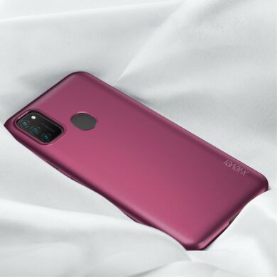 Силиконовый чехол X-LEVEL Matte для Samsung Galaxy M30s (M307) / Galaxy M21 (M215) - Wine Red