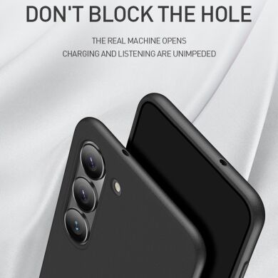 Силіконовий чохол X-LEVEL Matte для Samsung Galaxy S23 Ultra (S918) - Black
