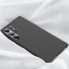 Силіконовий чохол X-LEVEL Matte для Samsung Galaxy S23 Ultra (S918) - Black