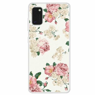 Силіконовий (TPU) чохол Deexe Life Style для Samsung Galaxy A41 (A415) - Pretty Flower