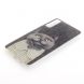 Силиконовый (TPU) чехол Deexe Life Style для Samsung Galaxy A7 2018 (A750) - Grey Cat. Фото 3 из 8