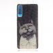 Силиконовый (TPU) чехол Deexe Life Style для Samsung Galaxy A7 2018 (A750) - Grey Cat. Фото 2 из 8