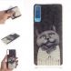 Силиконовый (TPU) чехол Deexe Life Style для Samsung Galaxy A7 2018 (A750) - Grey Cat. Фото 1 из 8