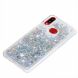 Силиконовый (TPU) чехол Deexe Liquid Glitter для Samsung Galaxy A10s (A107) - Silver. Фото 6 из 7