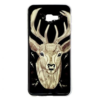 Силіконовий (TPU) чохол Deexe LumiCase для Samsung Galaxy J4+ (J415) - Elk Luminous TPU