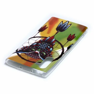 Силіконовий (TPU) чохол Deexe LumiCase для Samsung Galaxy Note 10 (N970) - Owl on the Dream Catcher