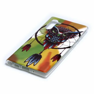 Силіконовий (TPU) чохол Deexe LumiCase для Samsung Galaxy Note 10 (N970) - Owl on the Dream Catcher