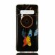 Силиконовый (TPU) чехол Deexe LumiCase для Samsung Galaxy S10 Plus (G975) - Feather Dream Catcher